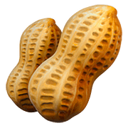 Émoji 🥜 Cacahuètes sur Apple iOS 10.2.