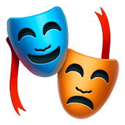 Emoji 🎭 Maschere su Apple iOS 10.2.