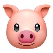 🐷 Emoji Rosto De Porco na Apple iOS 10.2.