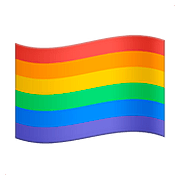 🏳️‍🌈 Emoji Bandeira Do Arco-íris na Apple iOS 10.2.