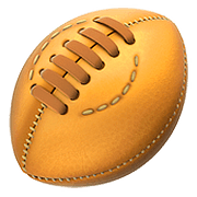 🏉 Emoji Balón De Rugby en Apple iOS 10.2.