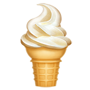 Emoji 🍦 Cono Gelato su Apple iOS 10.2.