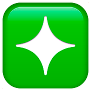 Emoji ❇️ Scintilla Stilizzata su Apple iOS 10.2.