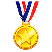 🏅 Emoji Medalla Deportiva en Apple iOS 10.2.