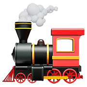 Emoji 🚂 Locomotiva su Apple iOS 10.2.