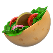 Émoji 🥙 Kebab sur Apple iOS 10.2.