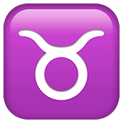 ♉ Emoji Tauro en Apple iOS 10.2.