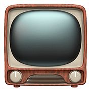 Émoji 📺 Téléviseur sur Apple iOS 10.2.