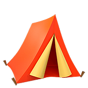 Émoji ⛺ Tente sur Apple iOS 10.2.