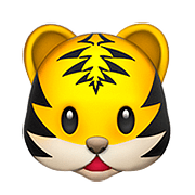 Emoji 🐯 Muso Di Tigre su Apple iOS 10.2.