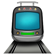 Émoji 🚊 Tramway sur Apple iOS 10.2.