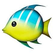 Emoji 🐠 Pesce Tropicale su Apple iOS 10.2.