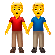 Emoji 👬 Due Uomini Che Si Tengono Per Mano su Apple iOS 10.2.