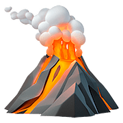 Émoji 🌋 Volcan sur Apple iOS 10.2.