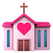 Emoji 💒 Chiesa Per Matrimonio su Apple iOS 10.2.