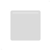 ◽ Emoji Cuadrado Blanco Mediano-pequeño en Apple iOS 10.2.
