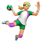 🤾🏼‍♀️ Emoji Handballspielerin: mittelhelle Hautfarbe Apple iOS 10.2.