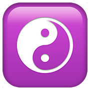Émoji ☯️ Yin Yang sur Apple iOS 10.2.