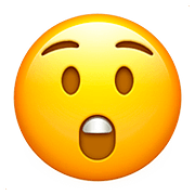 😲 Emoji Cara Asombrada en Apple iOS 10.3.