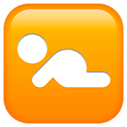 Émoji 🚼 Symbole Bébé sur Apple iOS 10.3.