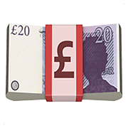💷 Emoji Pfund-Banknote Apple iOS 10.3.