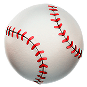 Emoji ⚾ Palla Da Baseball su Apple iOS 10.3.