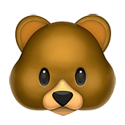 Emoji 🐻 Orso su Apple iOS 10.3.