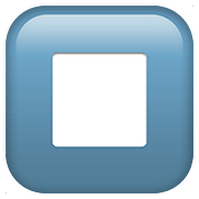 Émoji ⏹️ Bouton Stop sur Apple iOS 10.3.