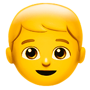Emoji 👦 Bambino su Apple iOS 10.3.