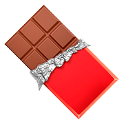 🍫 Emoji Tableta De Chocolate en Apple iOS 10.3.