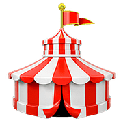 Emoji 🎪 Circo su Apple iOS 10.3.