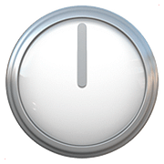 Émoji 🕛 Midi/minuit sur Apple iOS 10.3.
