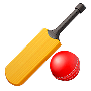 Emoji 🏏 Cricket su Apple iOS 10.3.