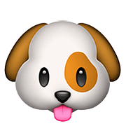 🐶 Emoji Rosto De Cachorro na Apple iOS 10.3.