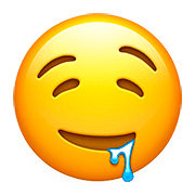 Emoji 🤤 Faccina Che Sbava su Apple iOS 10.3.