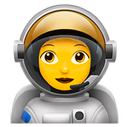 👩‍🚀 Emoji Astronauta Mujer en Apple iOS 10.3.