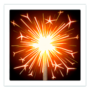 Émoji 🎇 Cierge Magique sur Apple iOS 10.3.
