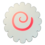 Emoji 🍥 Tortino Di Pesce A Spirale su Apple iOS 10.3.