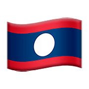 🇱🇦 Emoji Bandeira: Laos na Apple iOS 10.3.