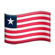 🇱🇷 Emoji Bandeira: Libéria na Apple iOS 10.3.