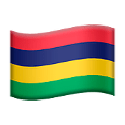 Emoji 🇲🇺 Bandiera: Mauritius su Apple iOS 10.3.
