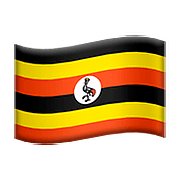 🇺🇬 Emoji Flagge: Uganda Apple iOS 10.3.