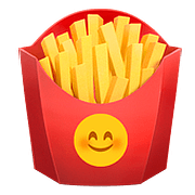 Emoji 🍟 Patatine su Apple iOS 10.3.