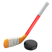 Emoji 🏒 Hockey Su Ghiaccio su Apple iOS 10.3.