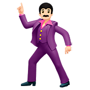 🕺🏻 Emoji Hombre Bailando: Tono De Piel Claro en Apple iOS 10.3.