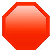 Émoji 🛑 Stop sur Apple iOS 10.3.