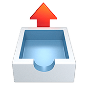 Émoji 📤 Boîte D’envoi sur Apple iOS 10.3.