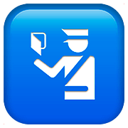 Émoji 🛂 Contrôle Des Passeports sur Apple iOS 10.3.