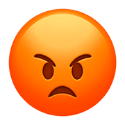 😡 Emoji schmollendes Gesicht Apple iOS 10.3.