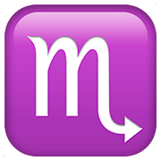 Émoji ♏ Scorpion Zodiaque sur Apple iOS 10.3.